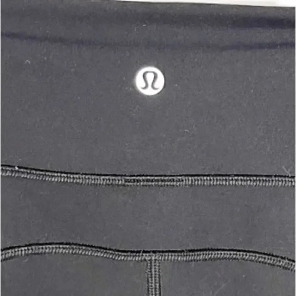 Lululemon Mesh Detailing Cropped Leggings Black Size 6
